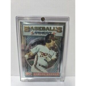 1993 Topps Finest Carlos Baerga #57